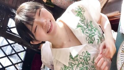 M781G09 Gonzo SEX with a beautiful girl with short hair Saba Saba type big breasts and strong libido!