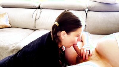 amateur cumslut blowjob queen Lexi loves to suck and swallow