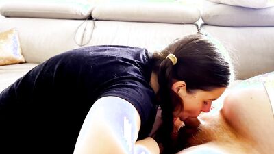 amateur cumslut blowjob queen Lexi loves to suck and swallow