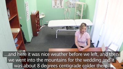 Fake Hospital - Post-birth young mom comes in for a check up and gets fucked intensely by the doctor
