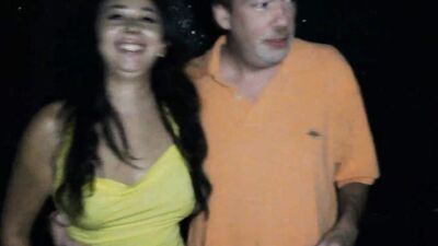 Joyous MAYAN BEAUTY Giggly Big Boobs GANGBANG in Nasty Porno Theater Happiness Latina Fest!