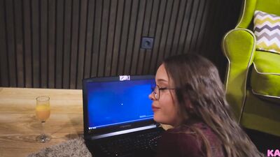 Kate Kuray watched Harry Potter with her friend