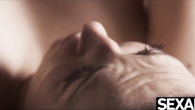 Watch cute girl's eager blowjob and intense creampie orgasm