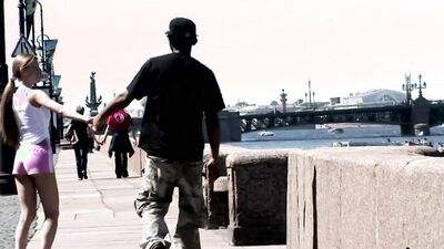 Blonde Jogger Is Getting Her Ass Fucked By A BBC