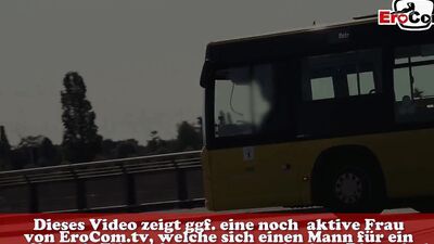 Berlin Street Date - German slut picked up and fucked in public