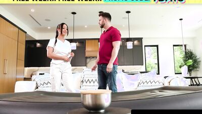 ADULT TIME - Seth Gamble First Time Slippery Nuru Massage From Big Titty Masseuse Jennifer White