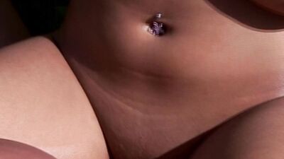 A super curvy German babe pleasing a cock in the backyard