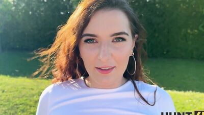 HUNT4K. Pounding Pussy at the Pond