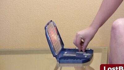 Two sexy girls are playing a friendly game of strip battleship