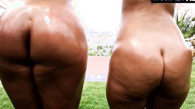 Two Hot PAWGs Get Wet For A Fat Shaft