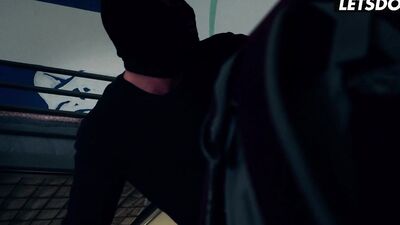 Marilyn Sugar and Anastasia Brokelyn Fucked By Big Dick Full Scene