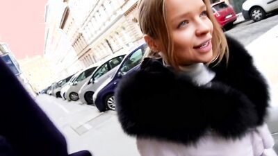 Pretty Russian girl with super bright personality and cute smile.