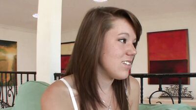 He gets convinced to give the brunette his car after she sucks on his BBC