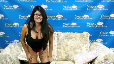 Isabella Flames- Latino MILF -Full Vegas Casting - Deep Throat and Pussy Fucking - Bondage Orgasm