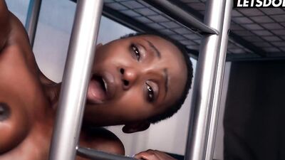 Ebony Babe Zaawaadi Indulges in Steamy Interracial Fuck with Big White Cock - HORNY HOSTEL