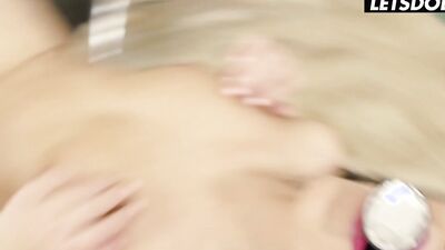 Russian Chick Rebecca Rainbow Rough Anal Drilling Session with Big Dick - HER LIMIT