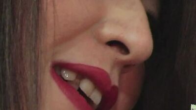 A sexually aroused male horse ventured into the lair of two attractive dominatrixes and had a satisf