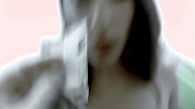 Gorgeous young French girl with a natural body picked up in a bar and fucked at home