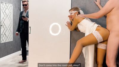 The bride cheats on her future husband on the wedding day