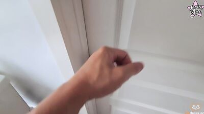 MY HOT STEP MOM LET ME CUM ON HER BIG TITS LOL !