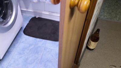 Stepson spies on his StepMom in the shower, stepmother suck two dicks, creampie in stepmom