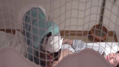 M803G01 A nurse Mr./Ms. in her third year of marriage explodes her uncontrollable sexual desire when she sees a hot meat stick