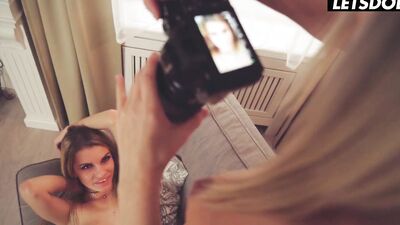 Sicilia and Karina Grand Love Licking & Fingering Each Other's Cunts Full Scene