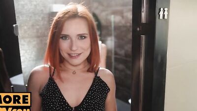 Gorgeous and horny Clemence Audiard and Mary Popiense in POV trio