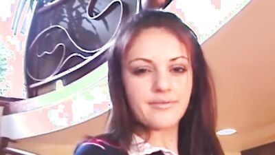Skinny Beauty Loves to Talk Dirty While Anal Pounding in Doggy Style