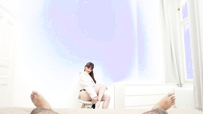 Victoria Wet Interracial Busty Polish Slut POV Handjob, Footjob and Cum Swallowing Blowjob