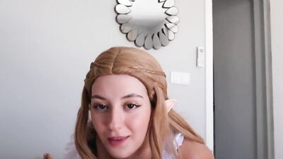 Hard Fuck Elf Babe with Big Ass from Fantasy in my Book and Cum on Ass!