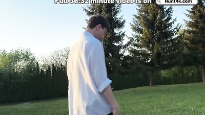 HUNT4K. Pond Cheating. Hot sex with Suzie Sparklez