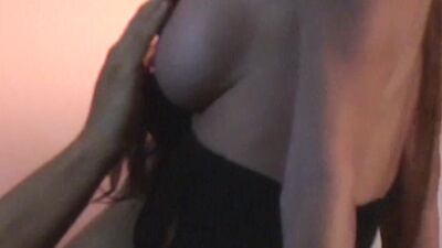 A Sexy Babe with Big Fake Juggs Gets Good Banging on the Bed