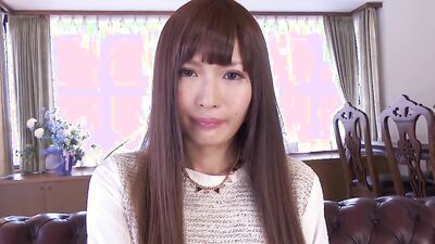 Gentle masturbation fills the brunette Asian with an urge to suck his cock and squirt