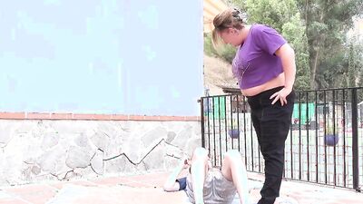 Aunt Judy's XXX - Busty Redhead MILF JoJo Seduces Her Personal Trainer