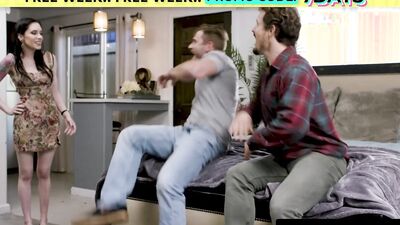 ADULT TIME - Take Some Stress Off! Anna de Ville Fills Her Ass With Two Cocks! DOUBLE ANAL POUNDING