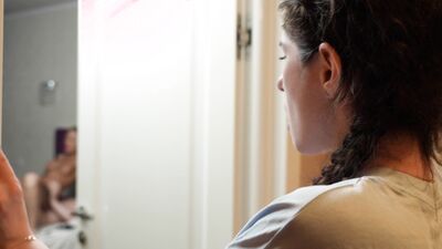 Family things (part 1): Steamy Escape with Boyfriend While Step-sis Watches