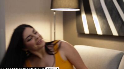 Keira Croft gives fan a high dick rating which leads to hard fucking in his hotel room