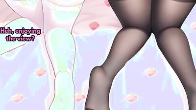 Try Not to Cum Challenge: Yae and Ei Edition [FFM Threesome, Edging Countdowns, Light Breathplay]