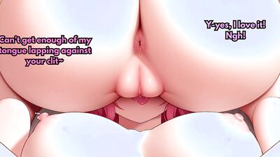 Try Not to Cum Challenge: Yae and Ei Edition [FFM Threesome, Edging Countdowns, Light Breathplay]