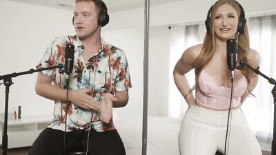STRAWBERRY BLONDE BABE Skylar Snow Goes DEEP With Her Hot Blind Date
