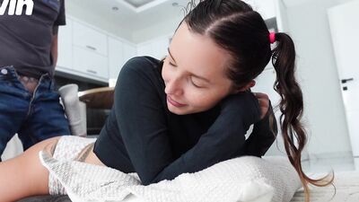 Fucked my Stepdaughter in the Ass while my wife is not at home!
