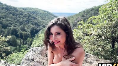 VIP4K. George Uhl roughly fucked a girl in the woods