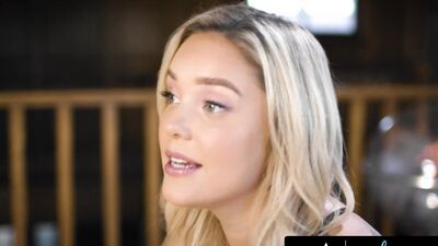 GIRLSWAY - Babe Kali Roses BEGS All Natural Bestie Violet Myers For Her Lesbian Skills FULL SCENE