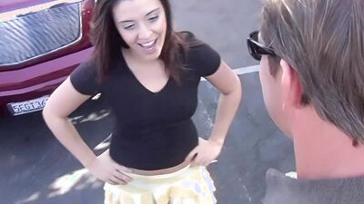 Teen Gauge Sucks On Two Cocks And Gets Fucked By Them Both At Once- PervMilfsnTeens