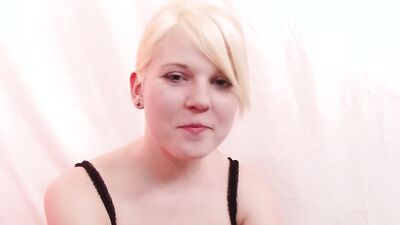 Tender blonde teen wildly gangbanged!