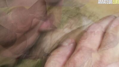 Horny Grandma Gets Fucked in her Hairy Pussy by StepSon Full Scene
