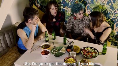 Non Monogamous Dinner! Bisexual Foursome FFFM