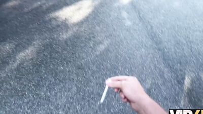 VIP4K. Hot teen Una Fairy is fucking and showing her tits and pussy in front of her BF