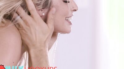 FAMILY HOOK UPS - Chanel Camryn Has A Squirting Fit As She Welcomes A Big Cock In Her Pussy